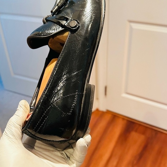 Aldo Tassel Patent Leather Loafers. - Picture 7 of 14